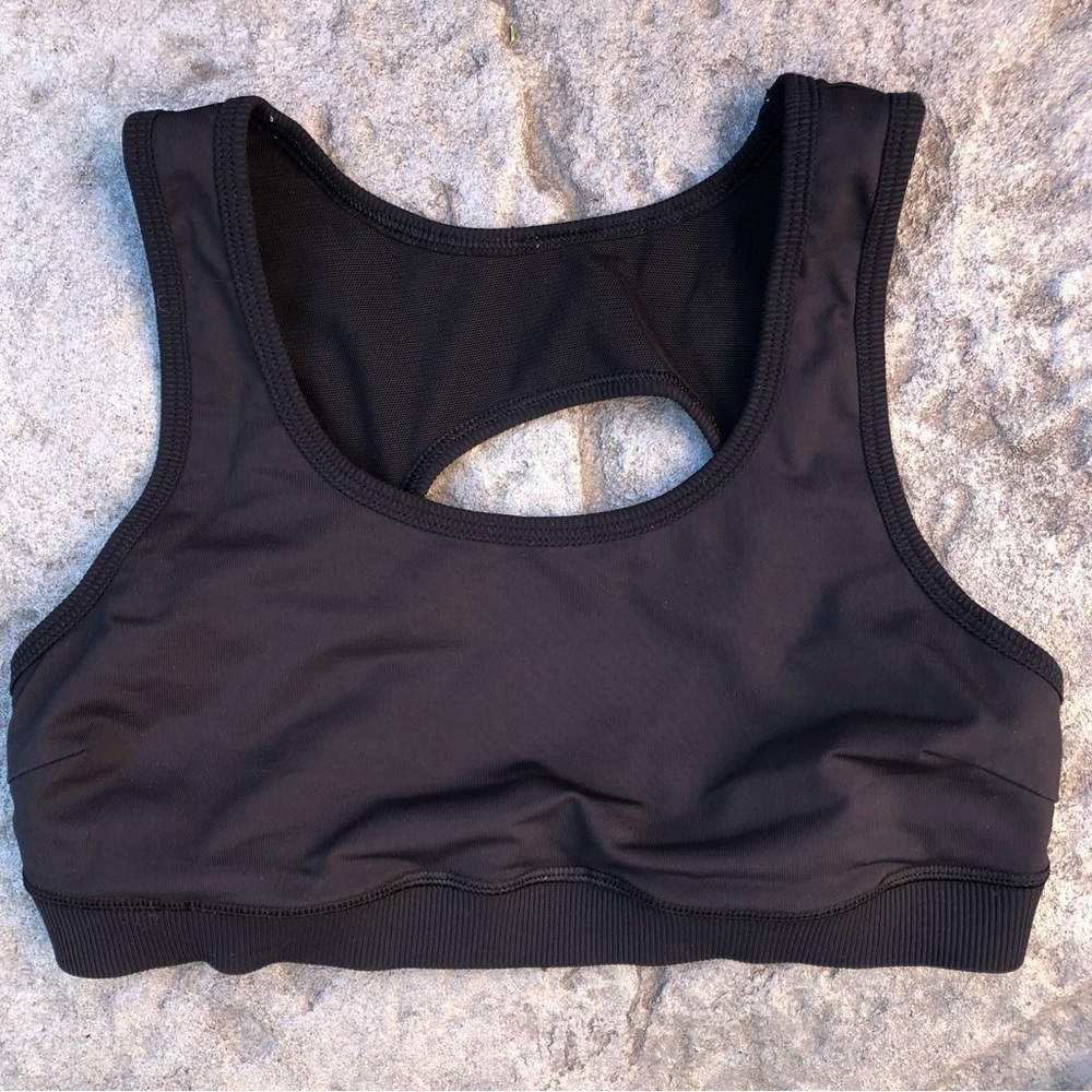 LULULEMON athletica black sport bra size S
